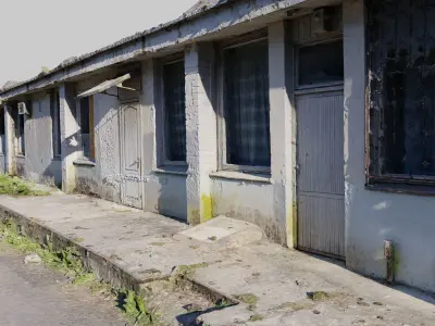 Abandoned-Soviet-Base-Building-7 3D model