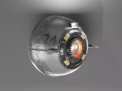  Drone Flying Hawk Eye Gameready 3D model