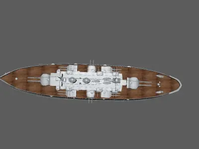 hms agamemnon 3D model