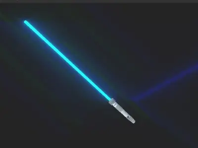 Plo Kun Sword Low-poly 3D model