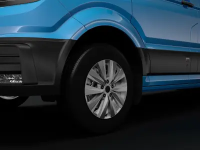 MAN TGE Van L3H3 2018 3D model