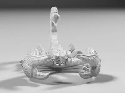 Scorpion 02 STL 3D model