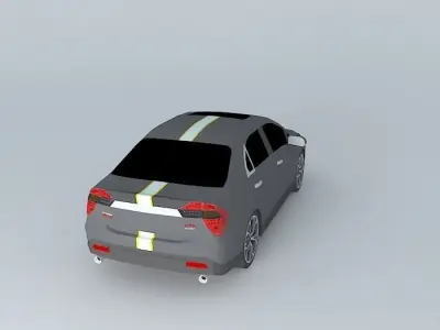 2014 Alpha VTS RS Spec Sáber Turbo Free 3D model