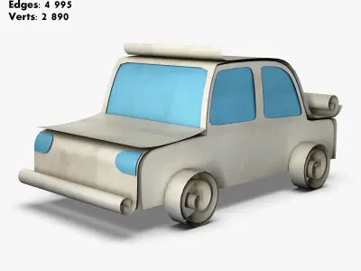 Vehicle Paper Collection volume 1 3D model