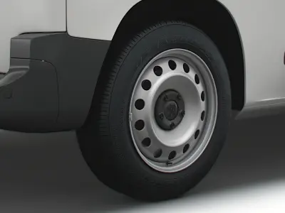 Peugeot Partner Professional 2020 wheel 3D model