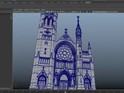 St Peters Roman Catholic Church Drogheda 3D model