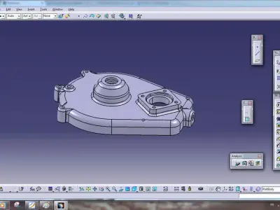 Carter 2 metal part Free 3D model