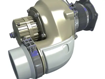 Engine Auto Part 3D model