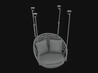 Albanese Unique Design Porch Swing Free 3D model