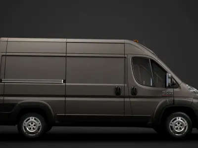 Ram Promaster Cargo 2500 HR 136WB 2020 3D model