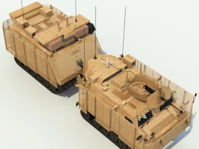 Warthog ATV 3D model