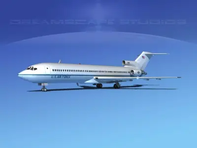 Boeing C-22B USAF 2 3D model