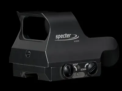 Specter Holographic Combat Optics by ELCAN Low-poly 3D model