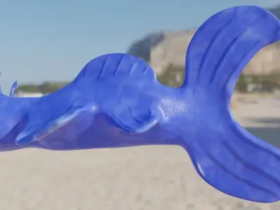 Small Sea Creature 3D model