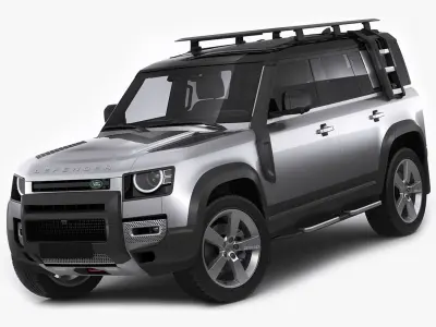 Land Rover Defender 110 2020 3D model order
