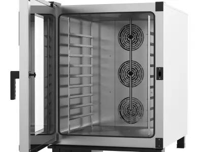 Commercial combi oven Unox CHEFTOP 3D model
