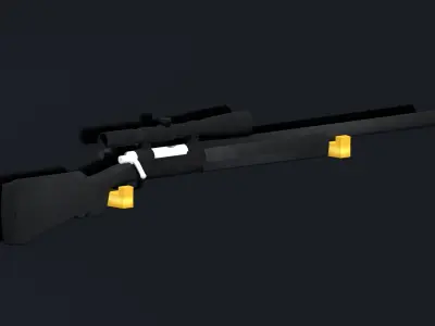 M24-SWS sniper rifle Free 3D model