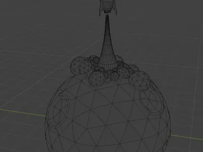 Cartoon Rockets   3D model