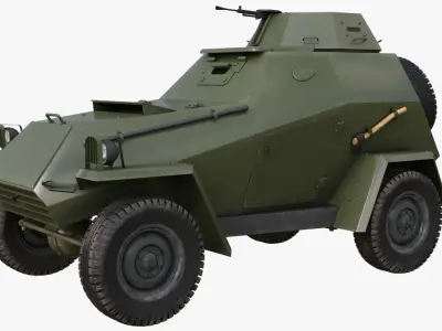 BA 64 Mental ray 3D model