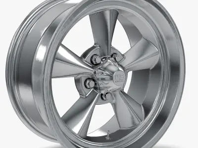 US Mags Standard Wheel Chrome 3D model