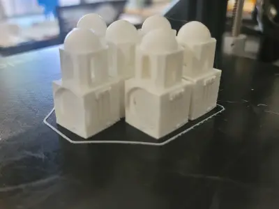 Market Square Brownsville TX 3D print model