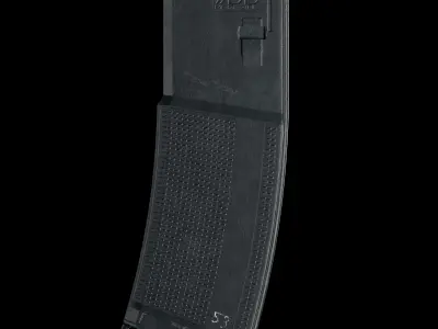 Daniel Defense Weapon Magazine Low-poly 3D model