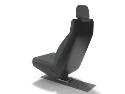 Vehicle Seat 3D model 3D model