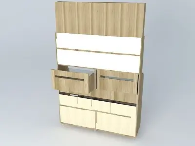 Kit134 Desk Drawer Bread Box by Alex Marques Free 3D model