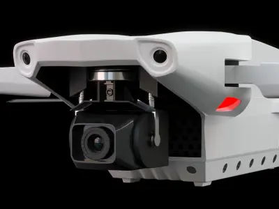 drone model dji phantom quadcopter 3D model