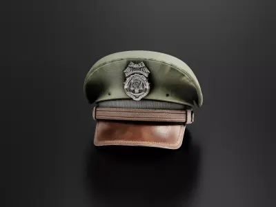 Military Hat 3D print model