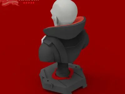 GI JOE characters Destro Bust 3D print model