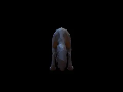  3d Mode Terrifying Werewolf In The Forest 3D model