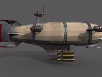 Kirov Airship 3D model