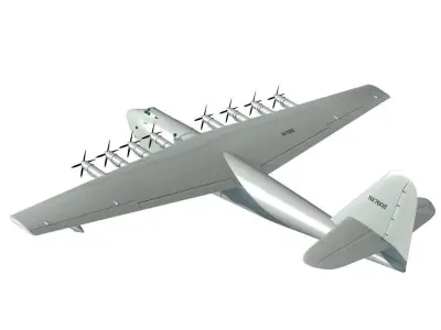 Hughes H4 Hercules Spruce Goose 3D model
