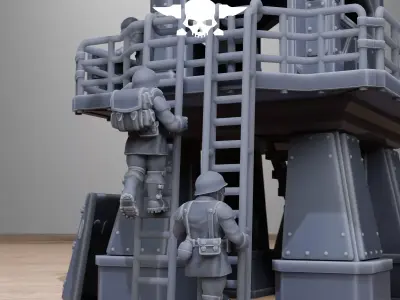 FreeGuard Tower Guard 3D print model