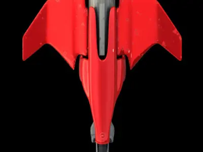 Science Fiction Remote Land Vehicle Craft 3D model