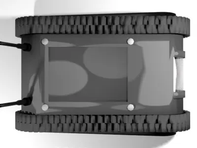 Drone - UGV Robot Tank 3D model