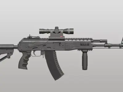 AK-12 ak - rifle 3D model