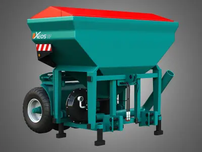 Xeos TF Front Hopper 3D model