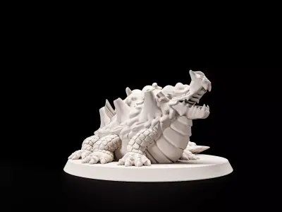 Fools Gold Monsters Monks Mechs tarmaw 3D print model