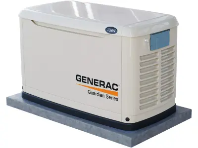 Generac Gas Generator 3D model