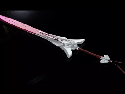 Cherubic Sword 3D model