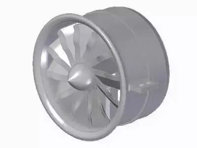 110 mm rc edf 3D print model