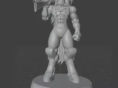 ThirtyThirty El Guerrero de Nuevo Texas 3030  Modelo STL 3D print model