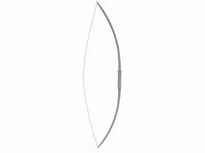 Medieval Archer Low-poly 3D model