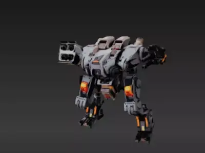 Mecha by Tripo Free 3D model