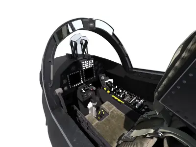 T-45 Cockpit 3D model