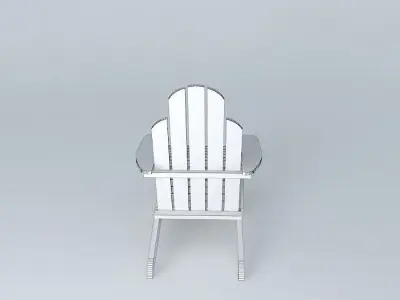 Adirondack lounge chair model Free 3D model