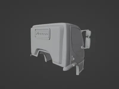 Mercedes-Benz Accelo 2025 3D print model