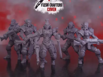 Nosferii - Cabal Legionnaires - Set A 3D print model